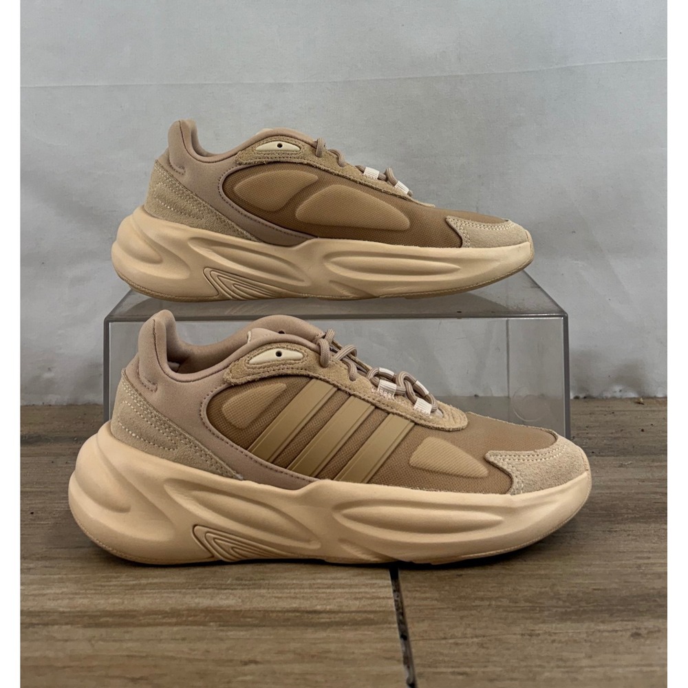 Adidas‎ Oznova Cloudfoam Comfort Beige Sneakers Running Shoes GX4448 Men's 8